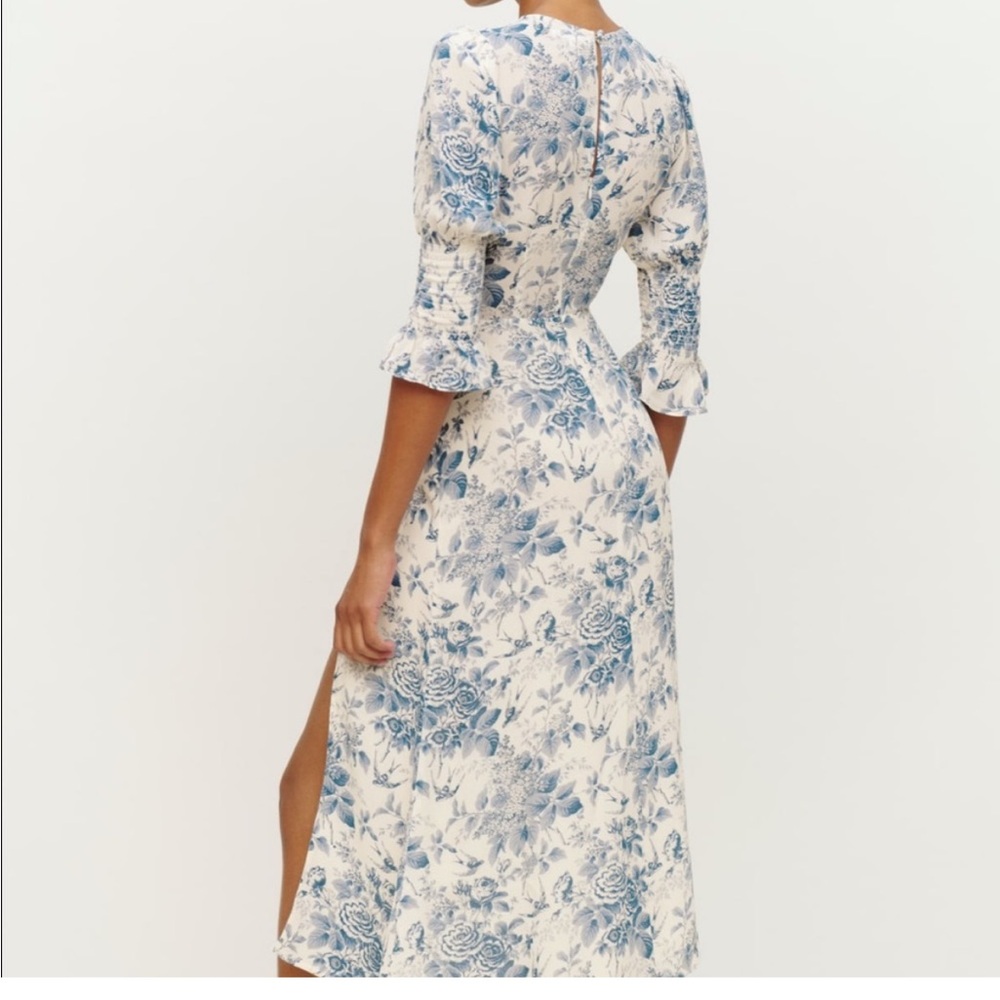 Reformation Carolena Dress Pompadour